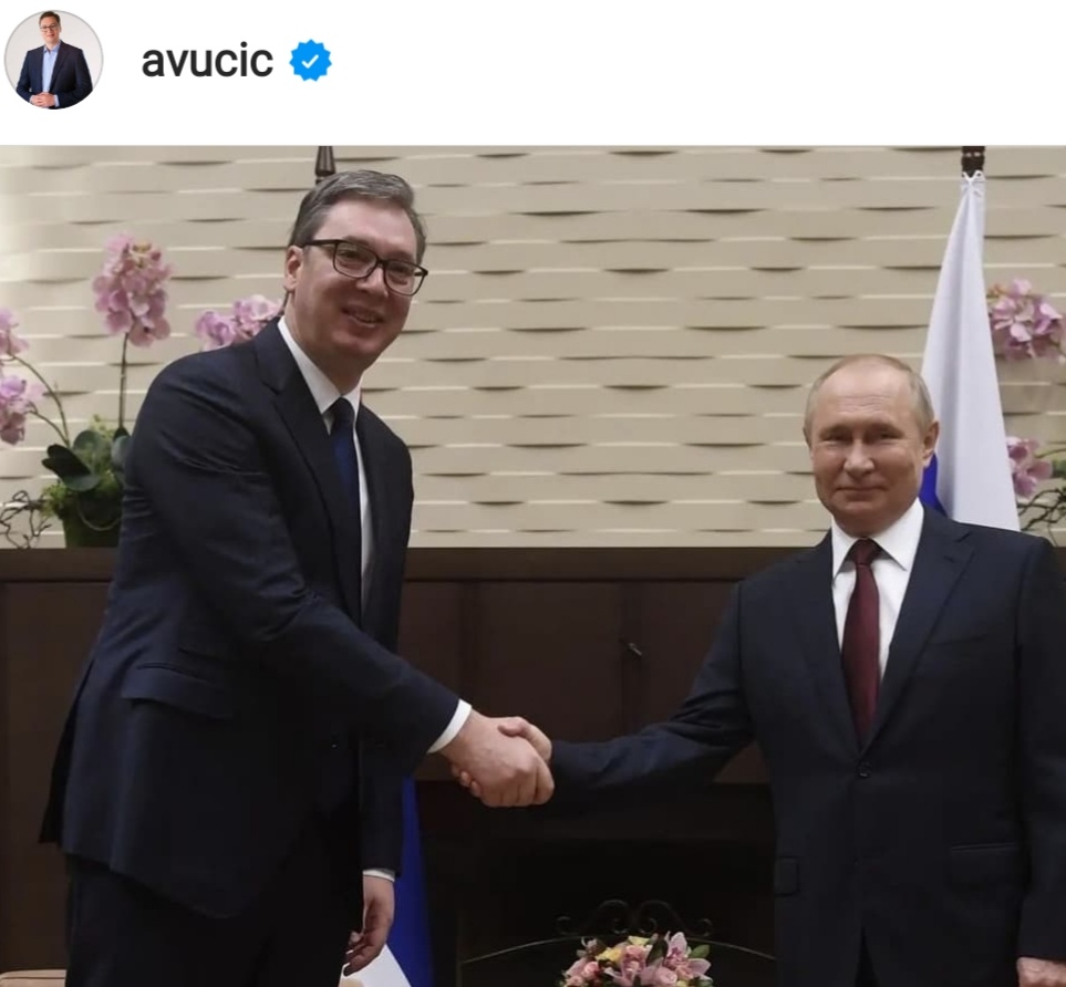 Predsednik Vučić primio Putinovu čestitku povodom Dana državnosti